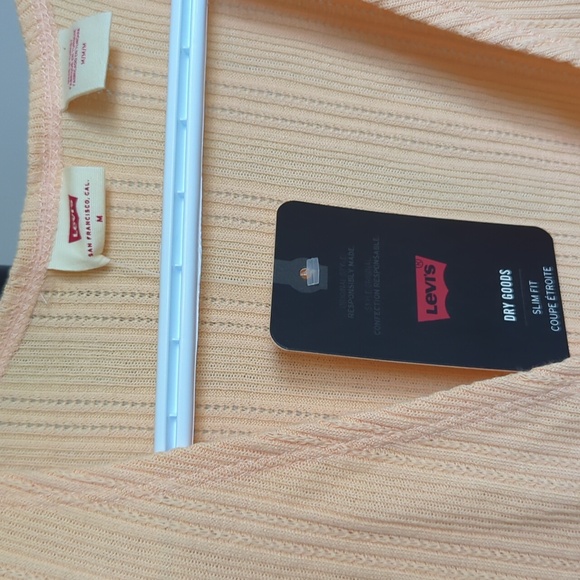 Levi's Dry Goods Pointelle Wrap Top - Picture 2 of 2